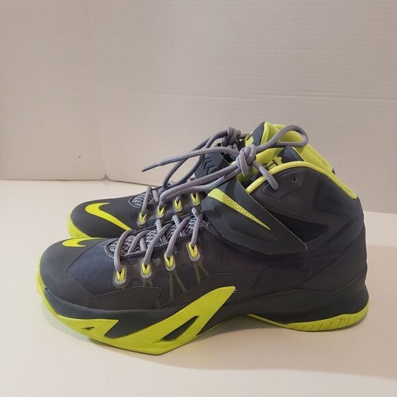 Nike Air Lebron Zoom Soldier VIII Magnet Grey/Volt size 10.5 main image 8